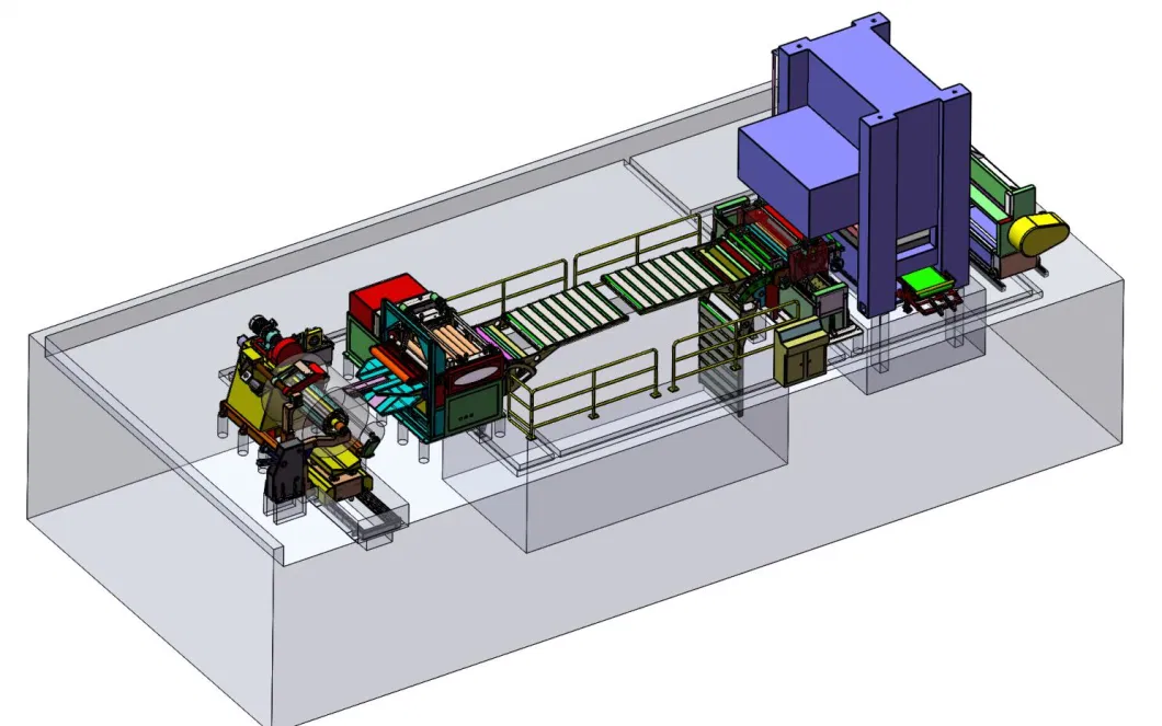 Customized Design Automatic Nc Servo Roll Feeder in Coil Press Stmping Line