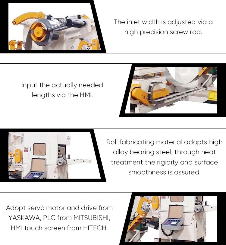 3 in 1 Compact Automatic Sheet Metal Feeder for Press Machine Automatic Feeder Coil Feeder