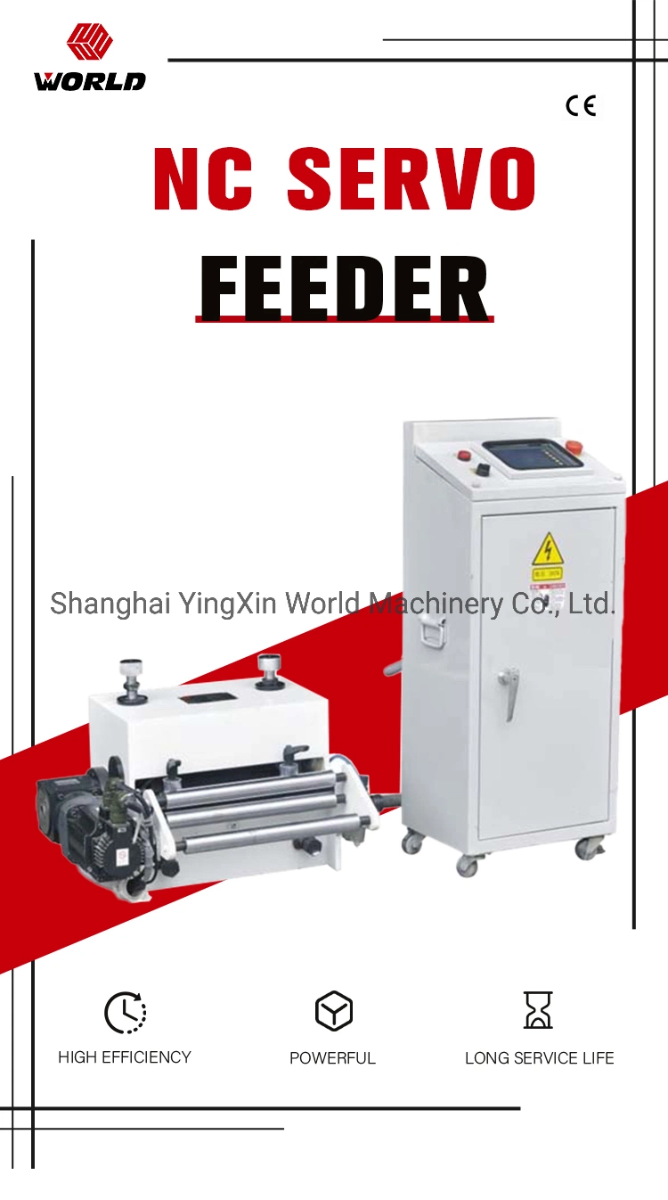 Ncf400 Servo Roll Feeder for Feeding 4mm Thickness 400mm Width Metal Strips