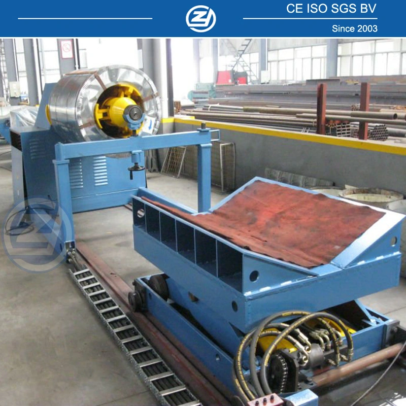 Automatic 10 Ton Hydraulic Steel Decoiler for Cold Rolling Forming Uncoiler Machine with ISO9001/Ce/SGS/Soncap