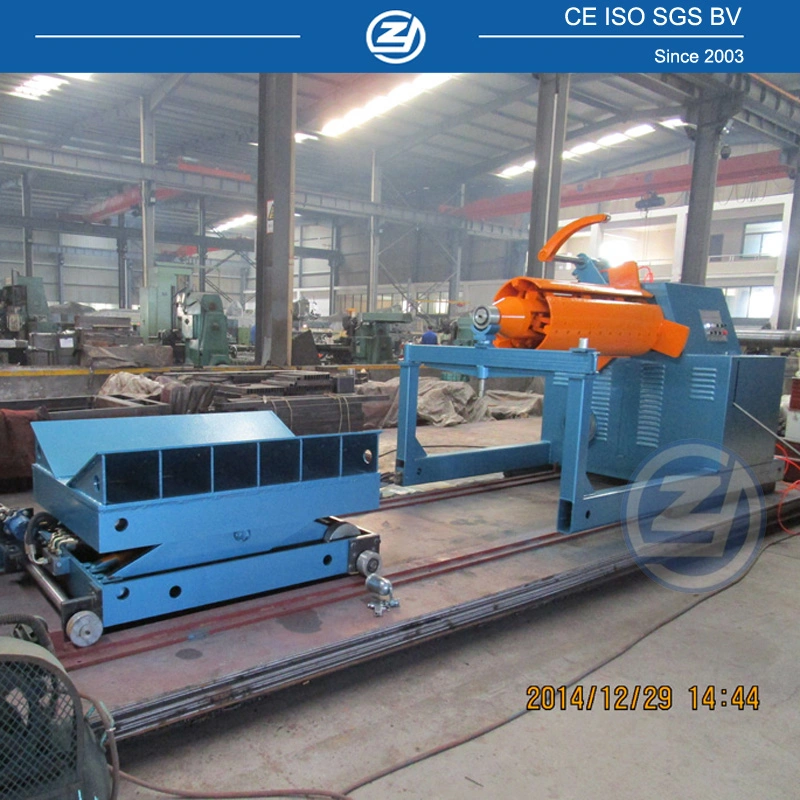 Automatic 10 Ton Hydraulic Steel Decoiler for Cold Rolling Forming Uncoiler Machine with ISO9001/Ce/SGS/Soncap