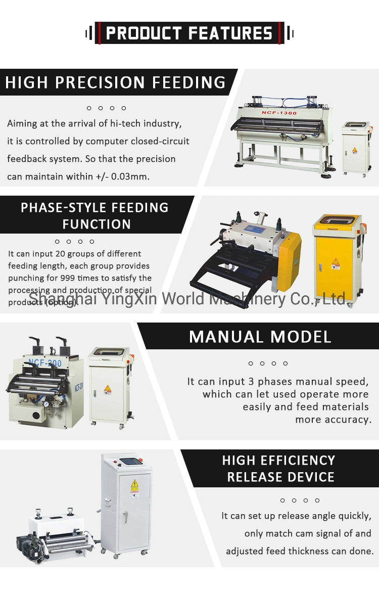 Ncf Feeder for Coil Feeding to Press Machine