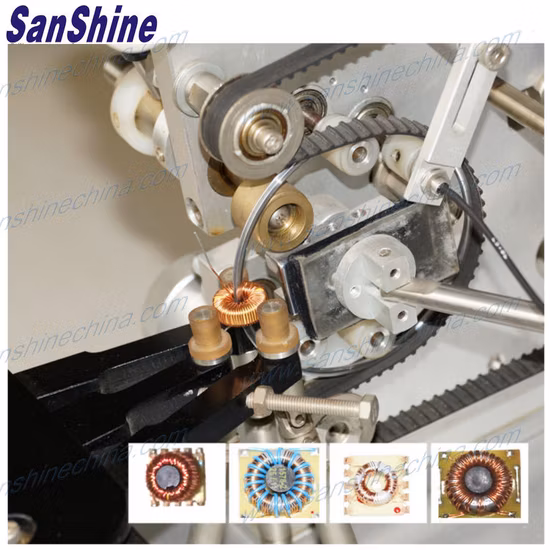 ミニタイプ自動トロイダルコイル巻線機（SS900B2）