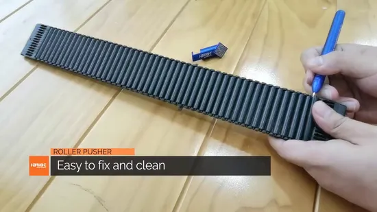 スーパーマーケットゴンドラ用自動送り重力トラックローラーシェルフシステム